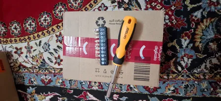 پیچ گوشتی بکسی و سری پیچ گوشتی دینگشی مدل TF - 1205 بسته 11 عددی