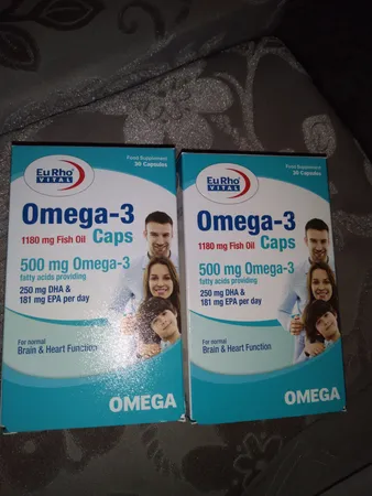 کپسول امگا 3 1180 یوروویتال بسته 30 عددی