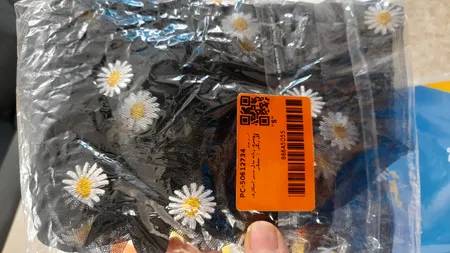 روسری زنانه مدل مینی اسکارف گل رنگی