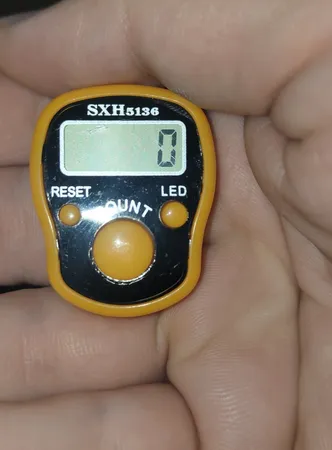 صلوات شمار مدل انگشتی چراغدار