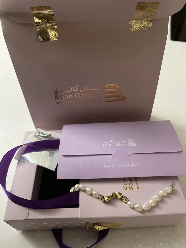 دستبند طلا 18 عیار زنانه بان گالری مدل باروک