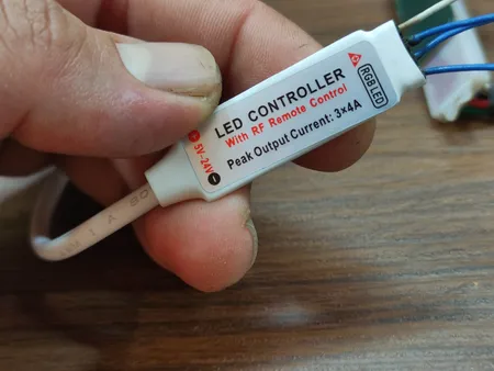 ریموت کنترل مدل RGB