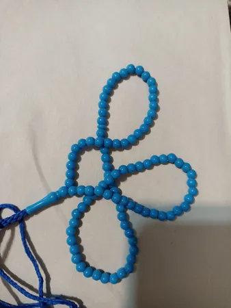 تسبیح بازرگانی میلادی مدل پلاستیکی کد T_060