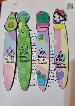 نشانگر کتاب مدل فانتزی  کد PS5 مجموعه 70 عددی