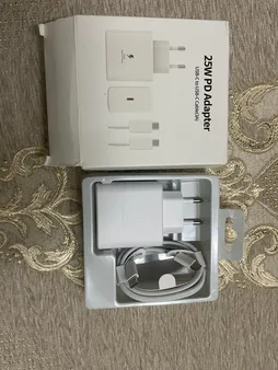 شارژر دیواری 25 وات مدل PD3.0 به همراه کابل USB-C