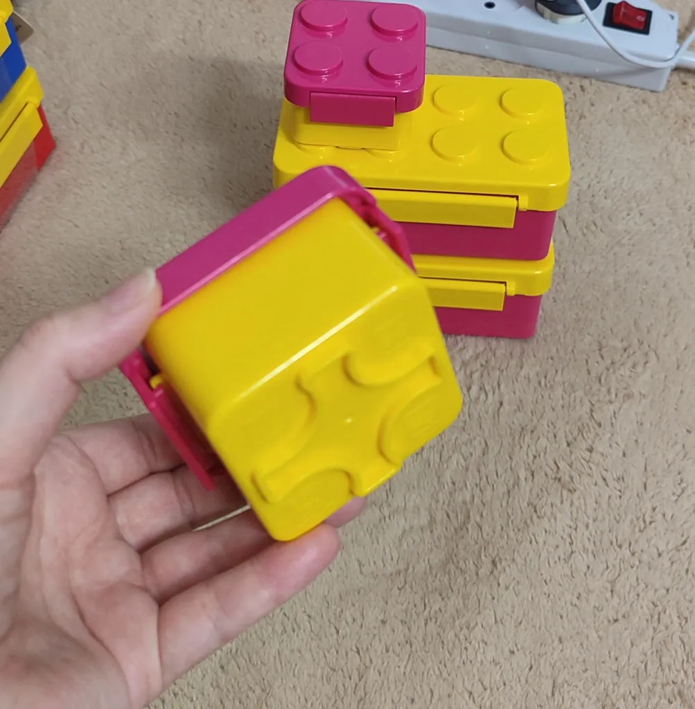 ظرف غذای کودک مدل ۴ تکه پازل