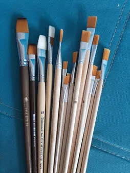 قلم مو تخت کد AR-12 مجموعه 12 عددی