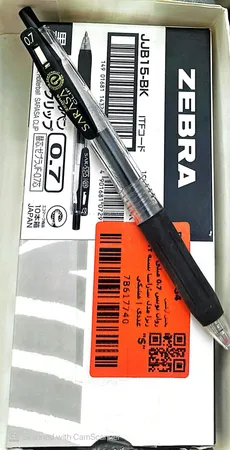 روان نویس 0.7 میلی متری زبرا مدل ساراسا بسته ۱۲ عددی