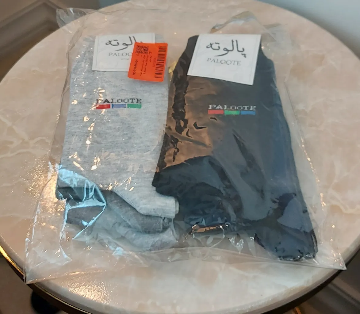 جوارب مردانه پالوته مدل COL6 بسته ۶ عددی