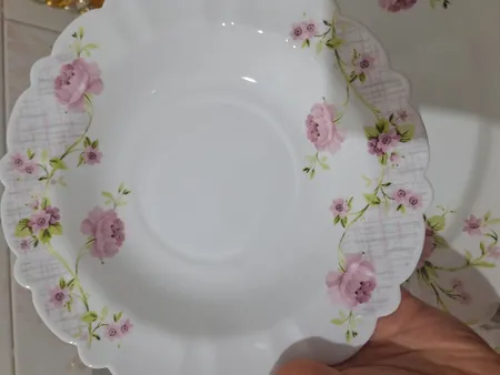 سرویس غذاخوری 25 پارچه آیروپال طرح دایره مدل سارا