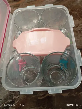 سبد پیک نیک لیمون مدل چای خوری 4 نفره