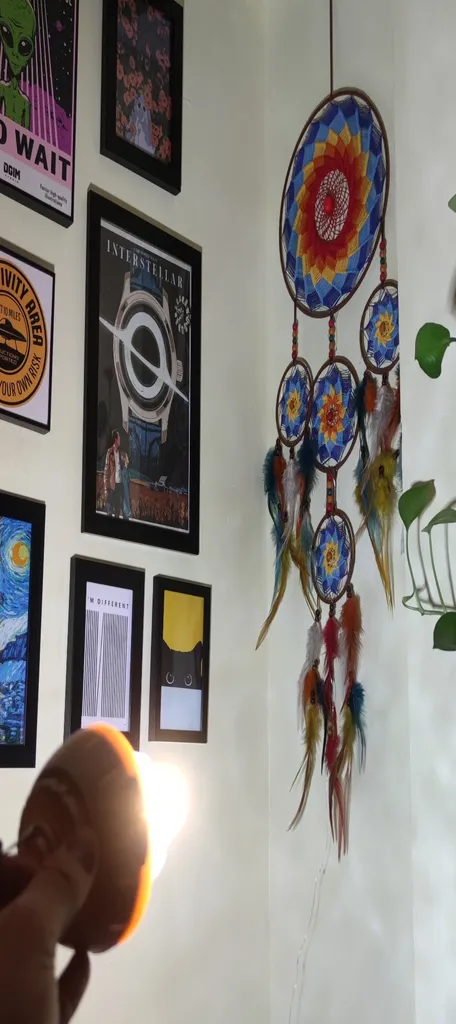 چراغ آویز چادر مدل Hk-899 با نور چند رنگ