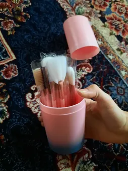 ست برس آرایشی مدل 01 بسته 12 عددی