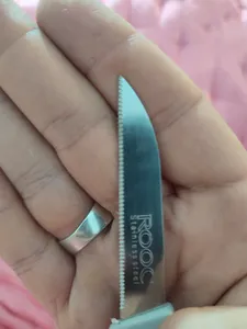 تجریه خرید کارد میوه‌خوری روک مدل کریستال مجموعه شش عددی