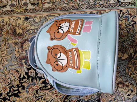 کوله پشتی بچگانه طرح cream