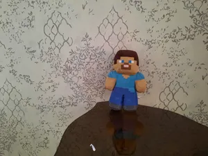 تجریه خرید عروسک یانیک مدل شخصیت ماینکرافت استیو کد 100244 ارتفاع 23 سانتی متر