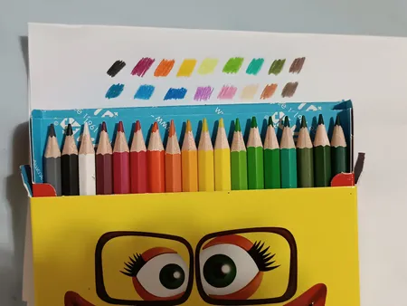 مداد رنگی 36 رنگ آریا مدل 3018