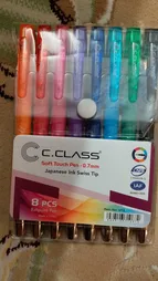 خودکار 8 رنگ سی کلاس مدل soft