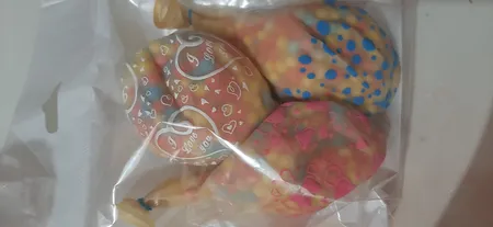 بادکنک تولد مدل باران بسته سه عددی