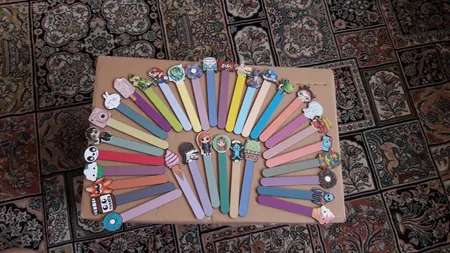 نشانگر کتاب مدل فانتزی مجموعه 33 عددی