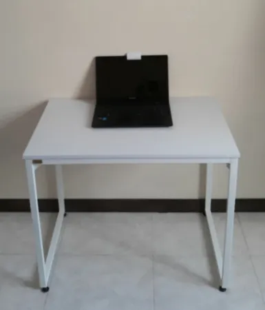 میز اداری دیزم مدل  مونتاژی TLD_asm_90×60_W