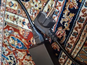 تجریه خرید کابل برق سه پین آداپتور لپ تاپ 1.5 متری