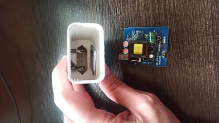 شارژر دیواری  مدل Turbo fast charge به همراه کابل USB-C