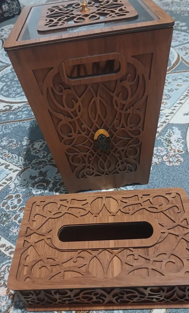 ست سطل و جا دستمال کد ay102