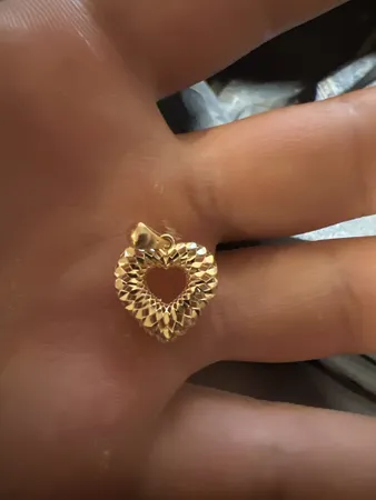 آویز گردنبند طلا 18 عیار زنانه ناریا مدل ایوا کد f26-5