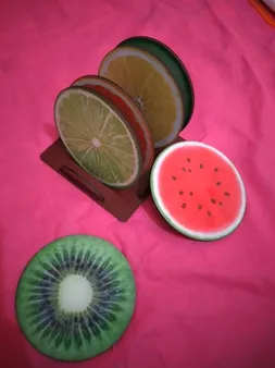 زیرلیوانی ژیوار طرح Fruits