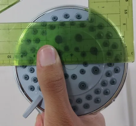 سر دوش حمام زیگورات مدل شودر