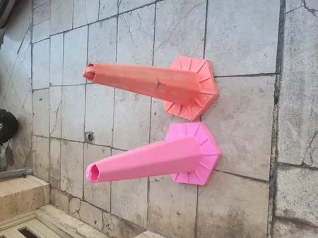 مخروط ترافیکی حلقه دار سبلان 65 سانتی متر