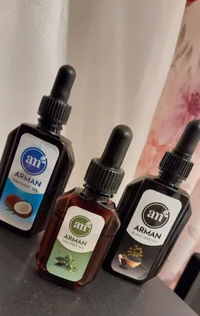 روغن نارگیل آرمان مدل Pure Oil حجم 60 میلی لیتر