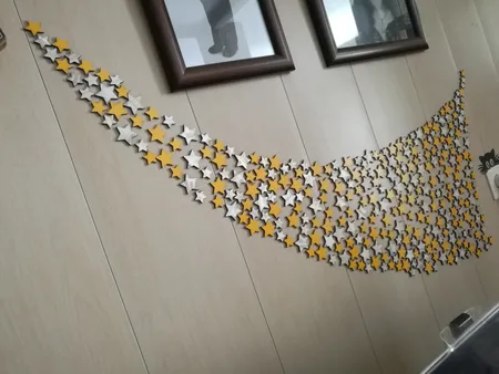 استیکر ژِیوار مدل ستاره ها مجموعه 170 عددی