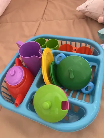 ست اسباب بازی آشپزخانه زرین تویز طرح سبد آبچکان مدل M9