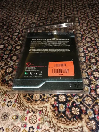 رم دسکتاپ DDR4 دو کاناله 3200 مگاهرتز CL16 جی اسکیل مدل RIPJAWZ V ظرفیت 16 گیگابایت بسته دو عددی
