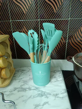 سرویس کفگیر و ملاقه 12 پارچه کیچن ست کد A_25899