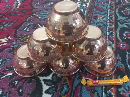 پیاله مسی مس زنجان مدل XZ-001