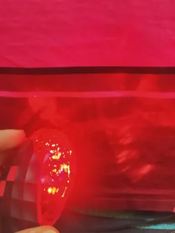 چراغ عقب دوچرخه مدل لیزری