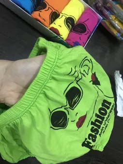 شورت زنانه آوین مدل چاپی کد 10 مجموعه 6 عددی