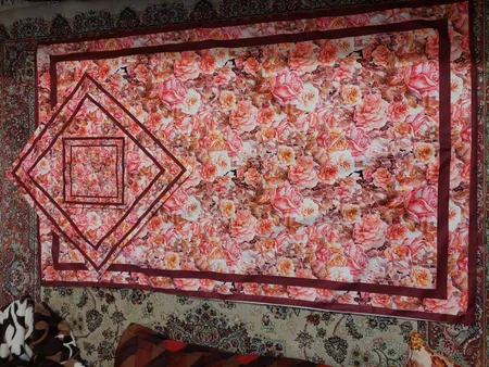 سجاده و جانماز مدل باغ بهشت