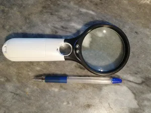 تجریه خرید ذره بین سومو مدل SM171 طرح چراغ دار