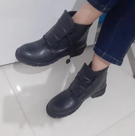 نیم بوت زنانه مدل بنکی