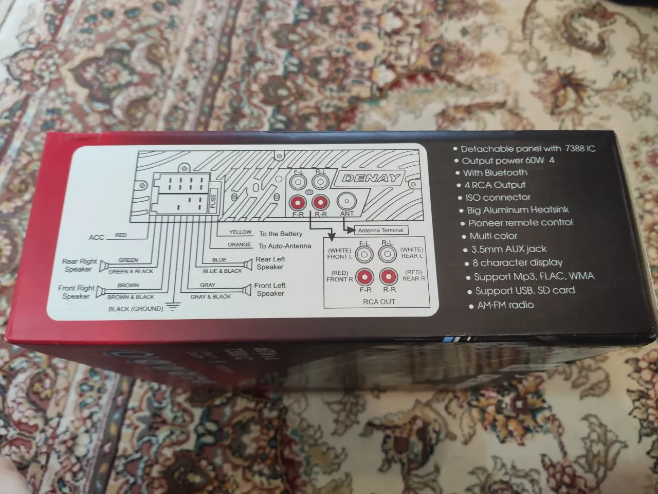 پخش کننده خودرو دنای مدل DE-C8022D