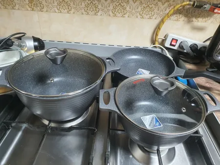 سرویس پخت و پز 5 پارچه کاندید مدل پیاژه پلاس