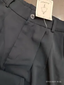 تجریه خرید دامن شلواری زنانه مدل لیبا کد M5185 رنگ سرمه‌ای