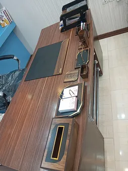 ست لوازم اداری رومیزی مدل آونگ دکو A707 مجموعه 10 عددی