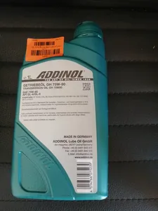 تجریه خرید روغن گیربکس آدینول مدل GH 75 W 90 حجم 1 لیتر