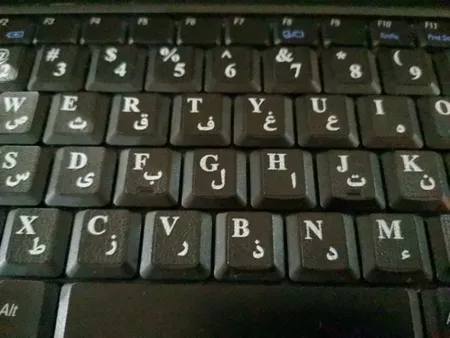 برچسب حروف فارسی کیبورد مدل BK-01