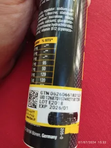 تجریه خرید قرص جوشان انرژی پاور بوستر یوروویتال بسته 20 عددی